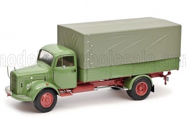 MERCEDES BENZ - L3500 TRUCK TELONATO 1950 - BLAUW 