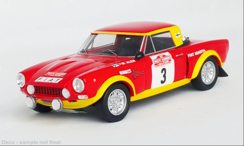 Fiat 124 Abarth Rallye, No.3, Rallye WM, Rallye Sa