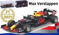 Red Bull RB16B #33 MAX VERSTAPPEN 2021 WITH HELMET (with Showcase)