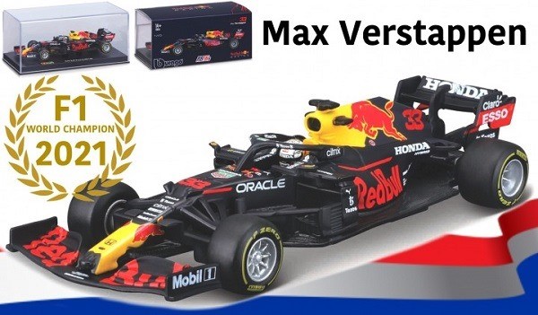 Red Bull RB16B #33 MAX VERSTAPPEN 2021 WITH HELMET