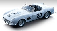 FERRARI - 250 GT SWB 3.0L V12 CALIFORNIA SPIDER TEAM NART N 20 24h LE MANS 1960 BILL STURGIS - JO SCHLESSER - WHITE