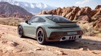 Porsche 911 (992) Dakar (groen metallic)