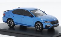 Skoda Octavia IV RS, metallic-hellblau, 2020