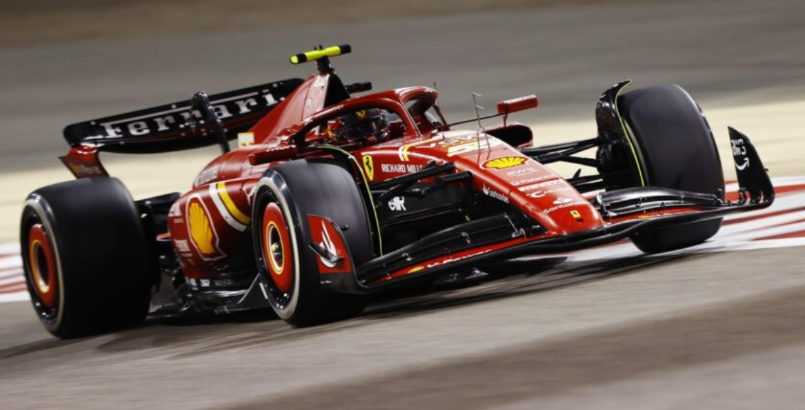 FERRARI SF 24H BAHRAIN GP 2024 CARLOS SAINZ 3RD PL