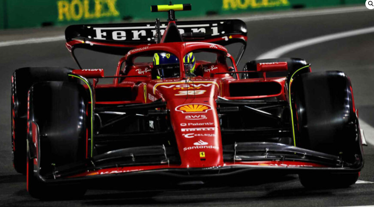 FERRARI SF 24 SAUDI ARABIA GP 2024 OLIVIER BEARMAN