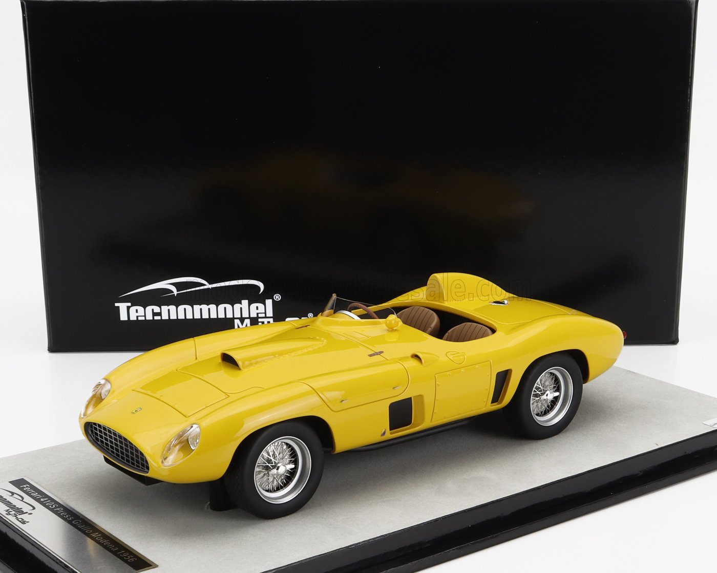 FERRARI - 410S PRESS VERSION 1956 - GIALLO MODENA