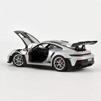Porsche 911 GT3 RS met Weissach-pack 2022 GT zilver metallic