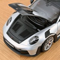 Porsche 911 GT3 RS met Weissach-pack 2022 GT argent metallic