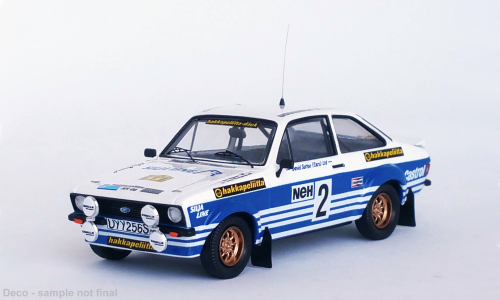 Ford Escort MK II RS, No.2, Rallye WM, Rallye Schw