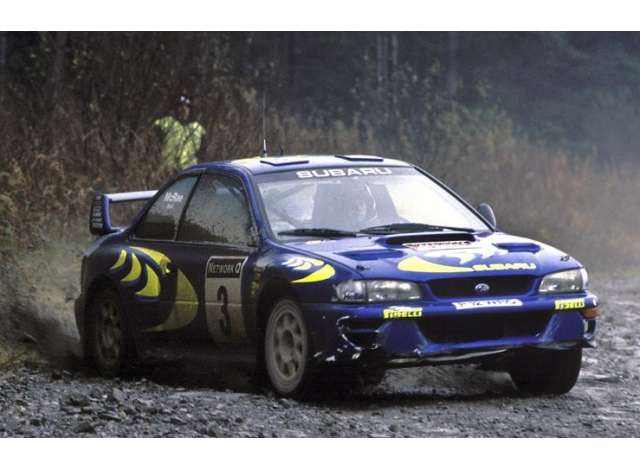 Subaru Impreza S5 WRC, No.3, Rallye WM, RAC Rallye