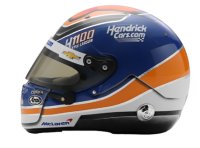 HELMET KYLE LARSON ARROW MCLAREN HENDRICKCARS.COM 2024 ARAI H1100