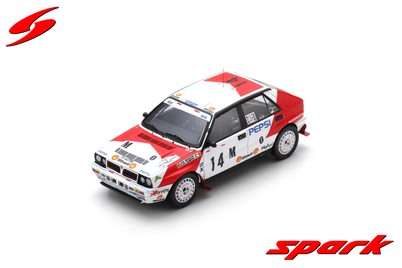 LANCIA DELTA HF INTEGRALE 16V N°14 7th RALLYE ESP