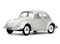 Volkswagen Beetle Saloon avec parties ouvrantes complètes, blanc perle,
