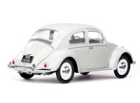 Volkswagen Beetle Saloon avec parties ouvrantes complètes, blanc perle,