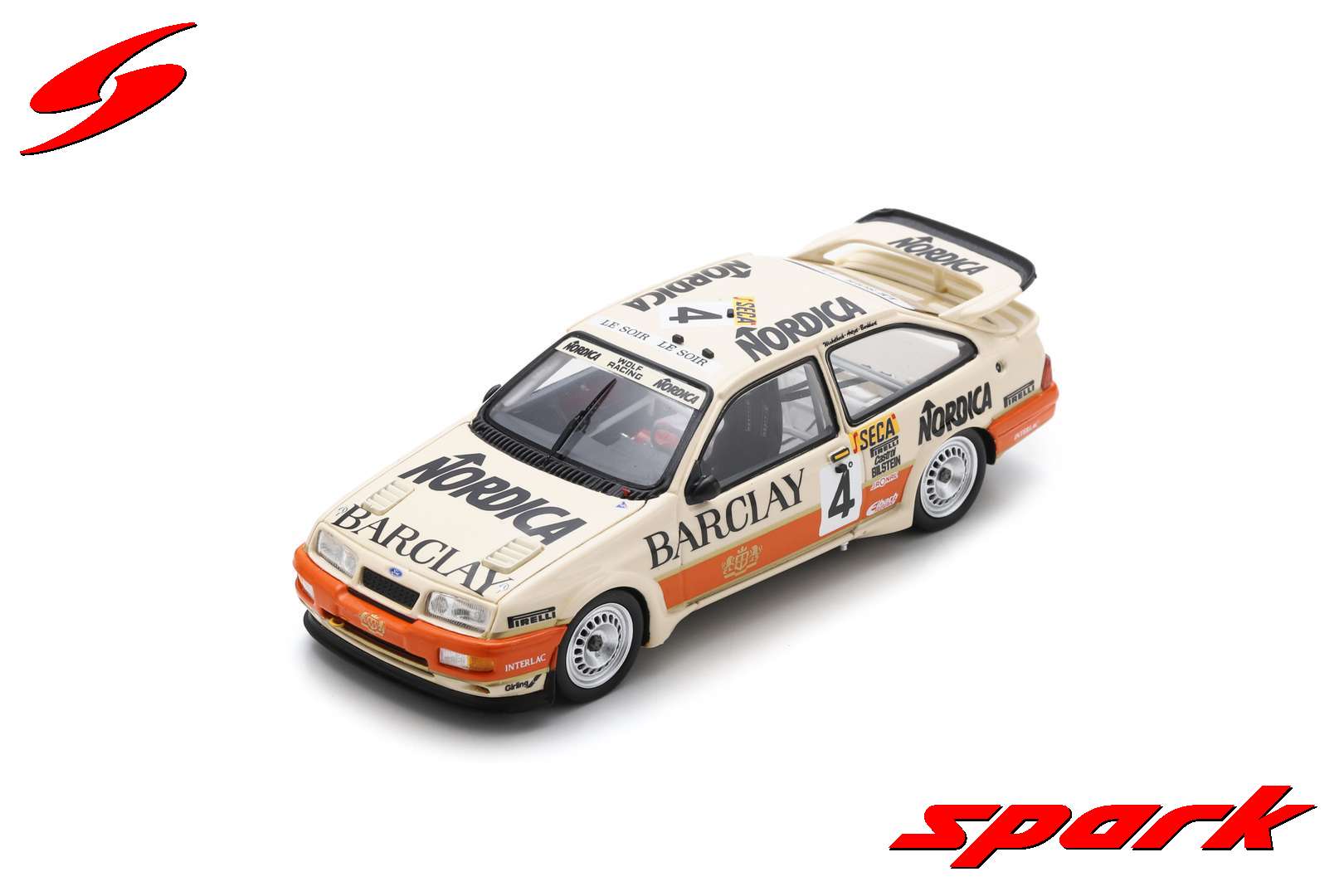 FORD SIERRA RS COSWORTH NO.4 WOLF RACING BARCLAY 2