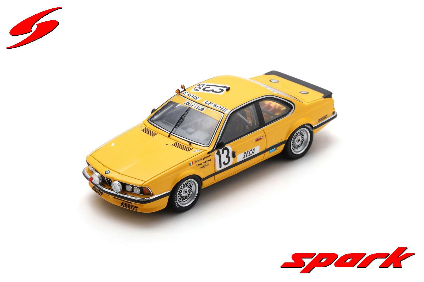 BMW 635 CSI NO.13 JOLLY CLUB ISTRIA 24H SPA 1986 D