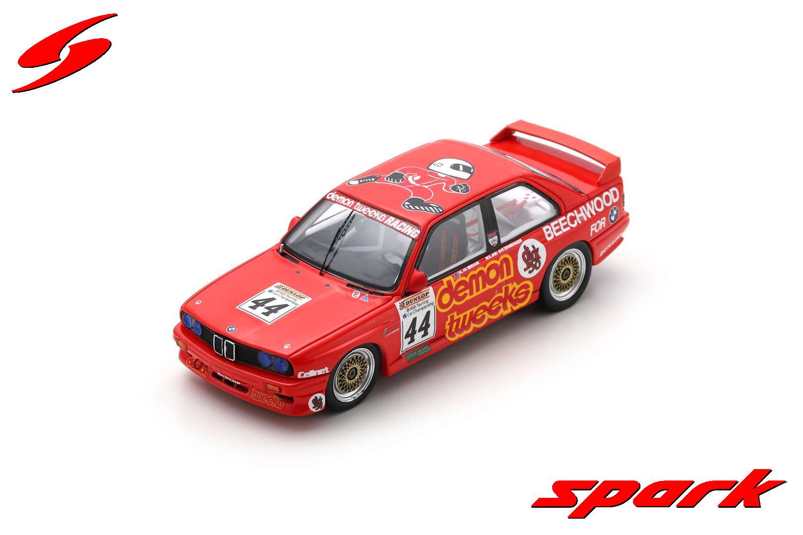 BMW E30 M3 NO.44 THRUXTON BTCC 1988 ROLAND RATZENB