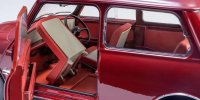 Morris Mini Mirror cherry rood