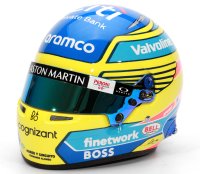 Casque F1 FERNANDO ALONSO - TEAM ASTON MARTIN ARAMCO COGNIZANT 2024