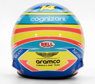 Casque F1 FERNANDO ALONSO - TEAM ASTON MARTIN ARAMCO COGNIZANT 2024