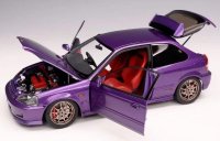 HONDA - CIVIC TYPE-R (EK9) 1997 WITH YOKOHAMA TIRES AND ENGINE - PEARL PURPLE