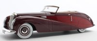 DAIMLER - DE36 HOOPER ''GREEN GODDESS'' CABRIOLET OPEN 1953 - 2 TONE ROOD