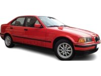 BMW SERIE 3 (E36) LIMOUSINE - 1993 rouge