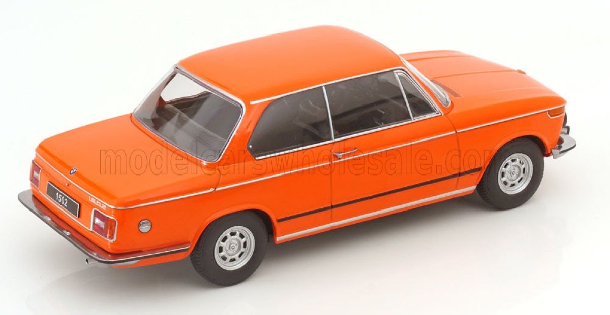 Schaalmodel Bmw - 1502 2-series 1974 - Orange 1/18 | Kk Scale