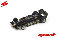 LOTUS 79 NR. 6 WINNAAR OOSTENRIJKSE GP 1978 RONNIE PETERSON