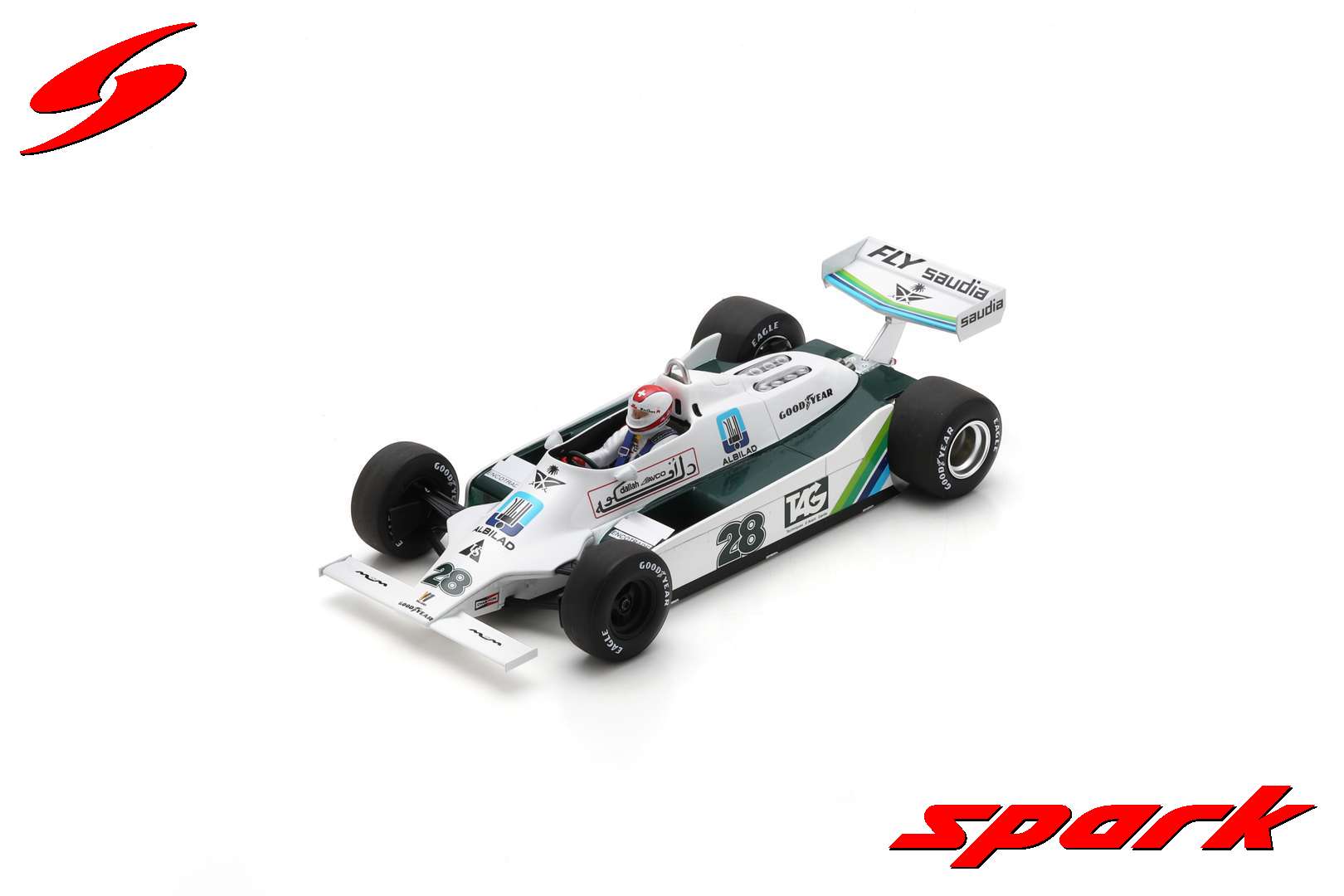 WILLIAMS FW07 NR. 26 WINNAAR BRITSE GP 1979 CLAY R