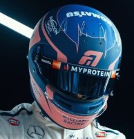 Casque  ALEXANDER ALBON - WILLIAMS RACING 2024