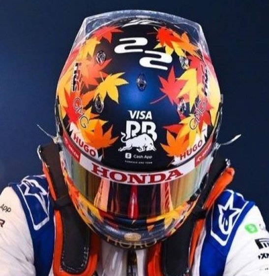 CASQUE YUKI TSUNODA - VISA CASH APP RB 2024
