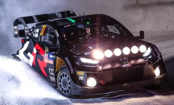 TOYOTA GR YARIS RALLY1 HYBRID NR.37 TOYOTA GAZOO RACING WRT RALLY ZWEDEN 2024 L. BERTELLI - S. SCATTOLIN