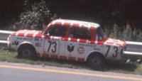 SIMCA 1000 RALLYE 2 NO.73 MARABOUT RACING TEAM 24H SPA 1974 J-M. HERMAN - R. LAMBERT LIMITED 240