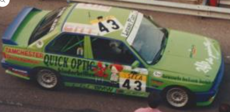 BMW M3 E30 NO.43 LUBY SPORT ALPINA 24H SPA 1992 I.