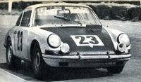 PORSCHE 911 S N°23 VAINQUEUR 24H SPA 1967 J-P. GABAN - PEDRO