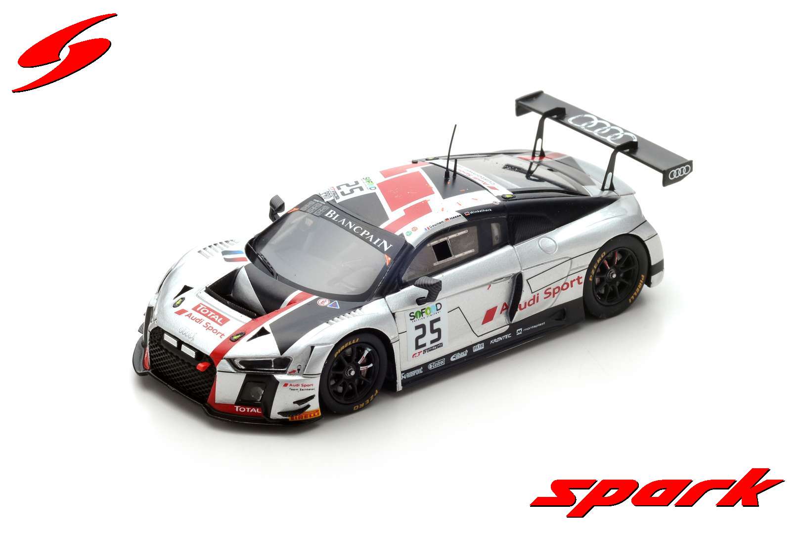 AUDI R8 LMS N°25 SAINTÉLOC RACING VAINQUEUR 24H 