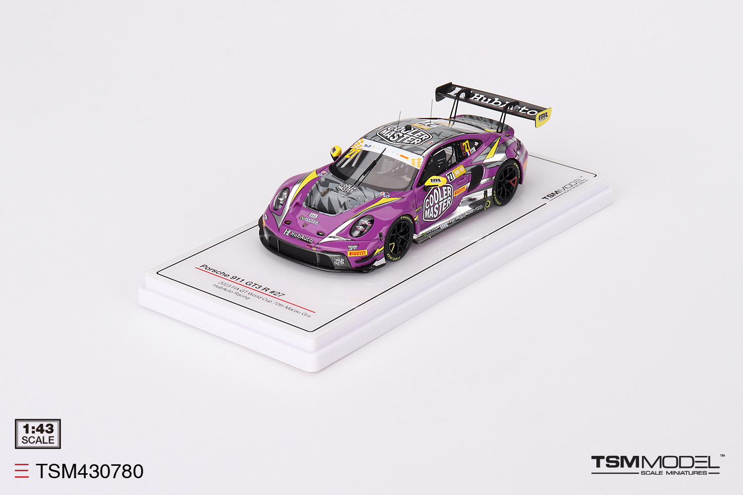 PORSCHE 911 (992) GT3 R N°27 HUBAUTO RACING GRAND