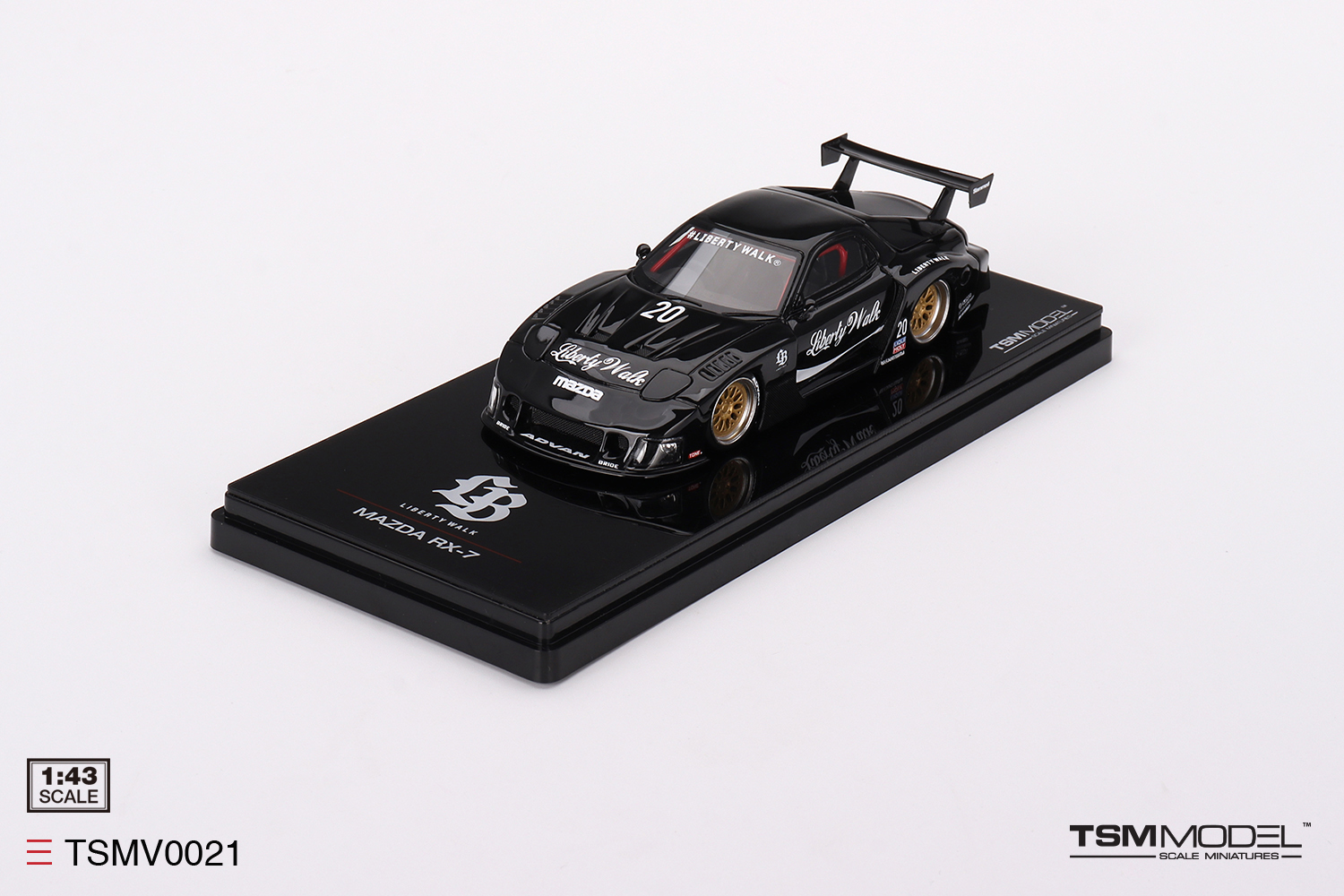 MAZDA RX-7 LB SUPER SILHOUETTE BLACK 1996