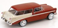 CHEVROLET - BEL AIR NOMAD SW STATION WAGON 1956 - BROWN CREAM