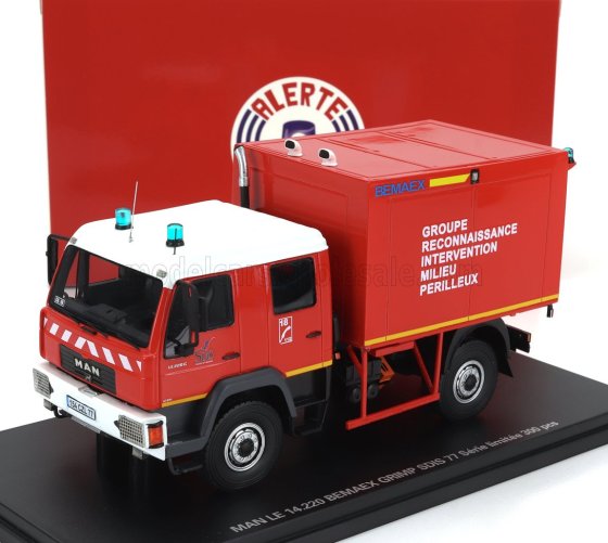 MAN LE 14.220 Bemaex GRIMP SDIS 77 1/43 ALERTE