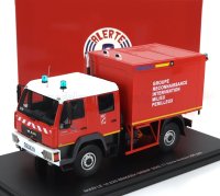 MAN - BRANDWEER LE 14.220 TRUCK DOUBLE CABINE BEMAEX GRIMP SDIS 77 SAPEURS POMPIERS GROUPE RECONNAISSANCE INTERVENTION MILIEU PERILLEUX 2004