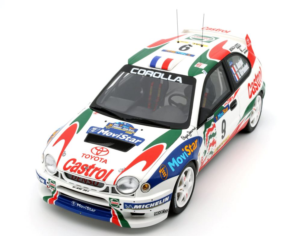 Toyota Corolla WRC # 9 D. AURIOL RALLYE CATALUYA 1