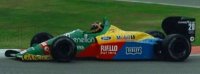 BENETTON - F1 B188 N 20 3rd JAPAN GP (with pilot figure) 1988 THIERRY BOUTSEN