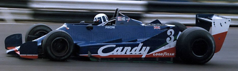 TYRRELL - F1 009 N 3 3rd USA WEST GP (with pilot f