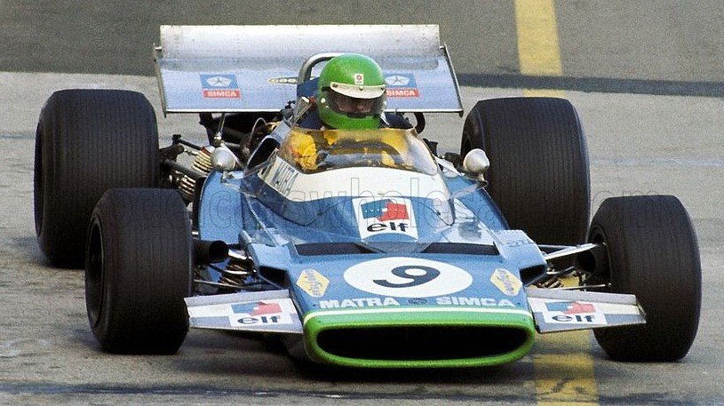 MATRA SIMCA - F1 MS120 N 9 3rd MONACO GP (with pil