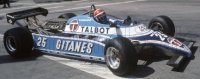LIGIER - F1 JS17 N 25 2nd DETROIT USA GP (with pilot figure) 1982 EDDIE CHEEVER