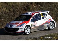 Peugeot 207 S2000, No.2, Rallye WM, Rallye Monte Carlo, P.Solberg/C.Patterson, 2011