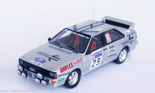 Audi quattro, No.29, Rallye WM, RAC Rallye, C.Lord