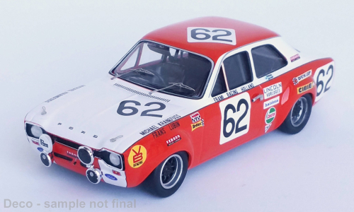 Ford Escort MK I, No.62, 24h Spa, F.Lubin/M.Kranef